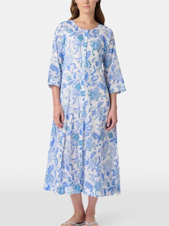 Roller Rabbit Dresses & Skirts - Roller Rabbit Cotton Tunic Caftan Kurta XL